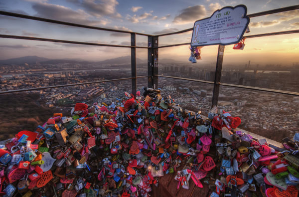 Seoul Tower Locks