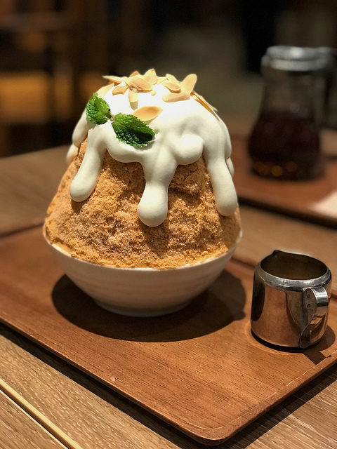 potato powder bingsu