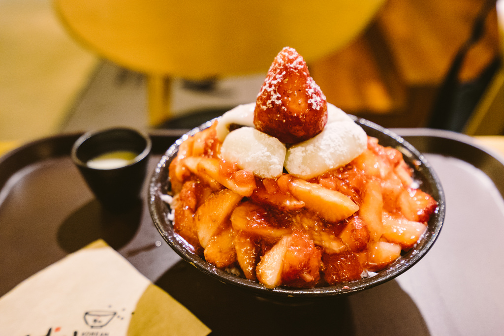 Patbingsu Korean Shaved Ice Korea Trip Guide