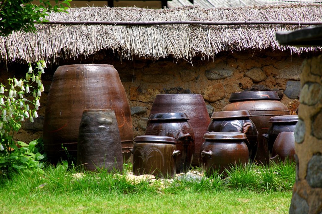 traditional way of storing food