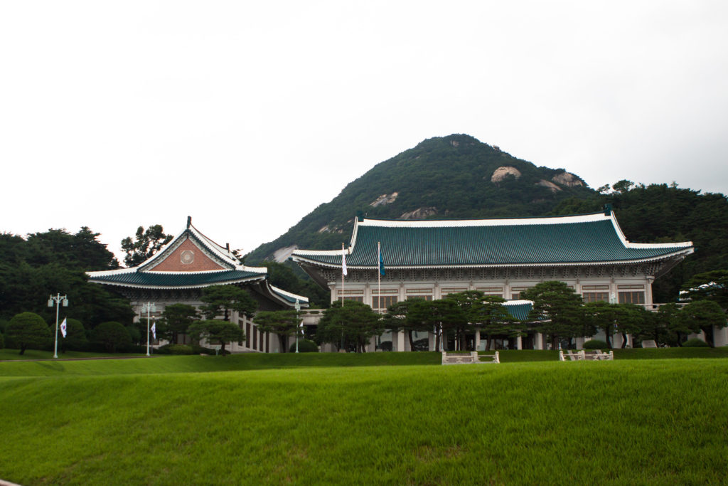 Blue House in Korea